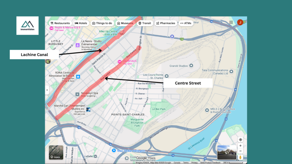 Centre Street, the social spine of the Pointe.