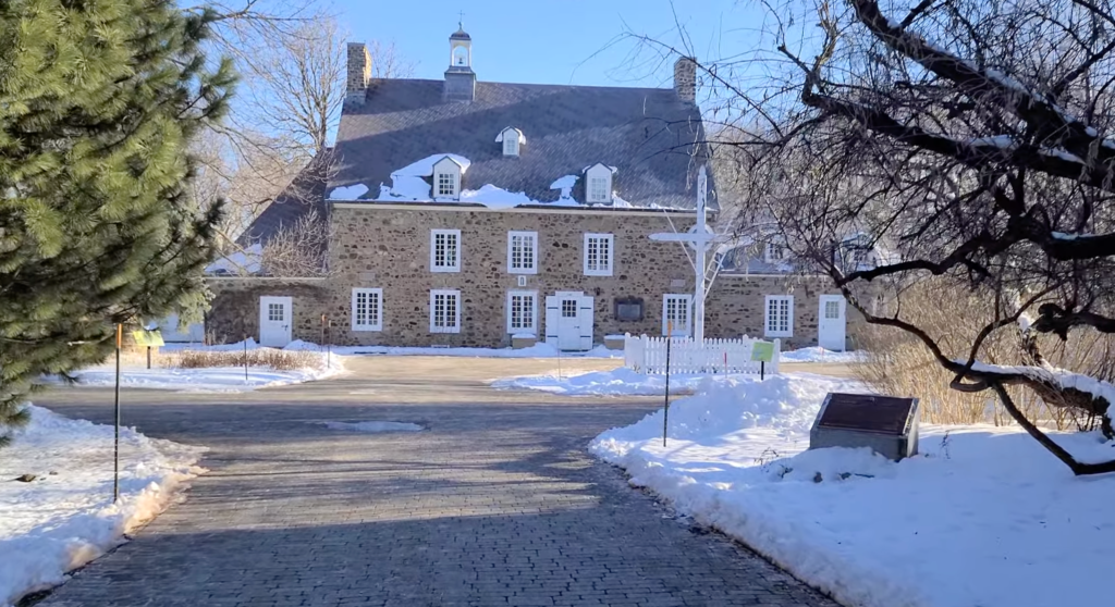 Maison Saint-Gabriel, a 17th-century farmhouse originally operated by the Congrégation de Notre-Dame.