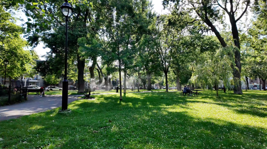 Square Sir-George-Étienne-Cartier, Saint-Henri.