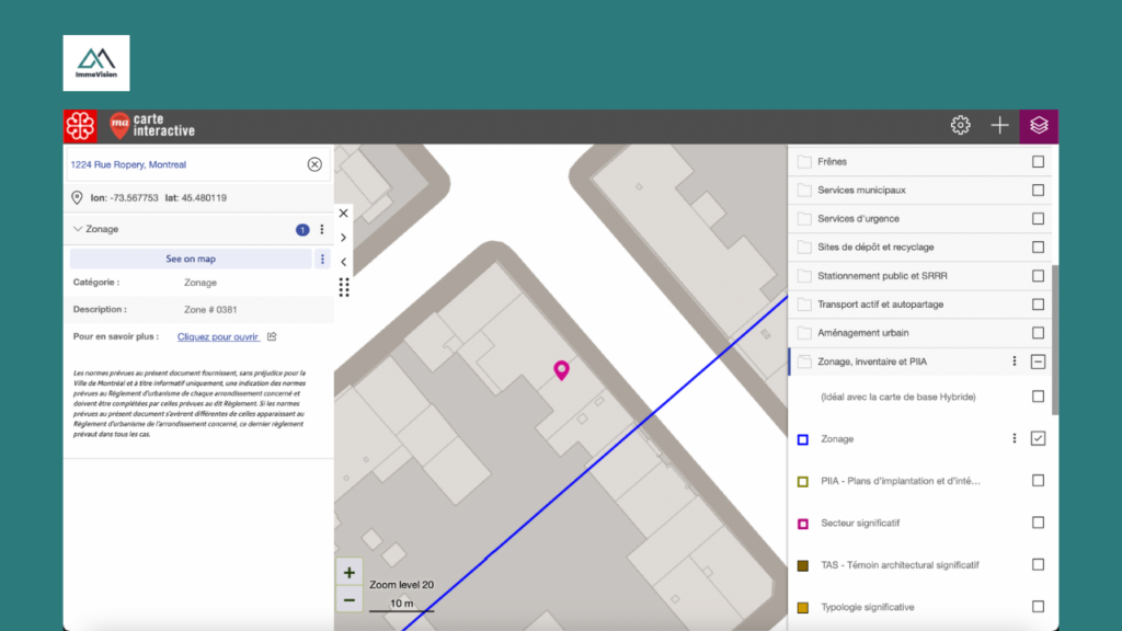 Spectrum Interactive Map.