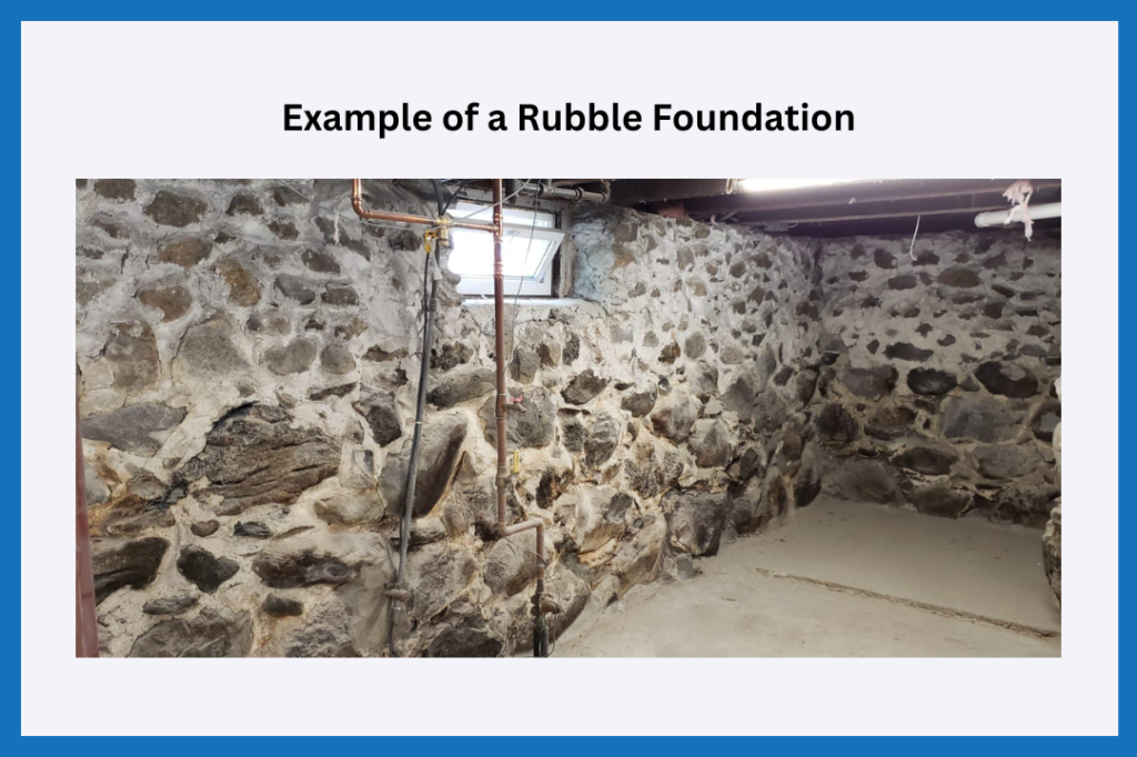 Example of a Rubble Foundation from Old Port, Montreal.